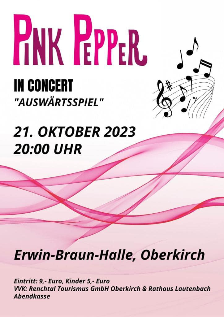 Pink Pepper in Concert (21.10.2023)